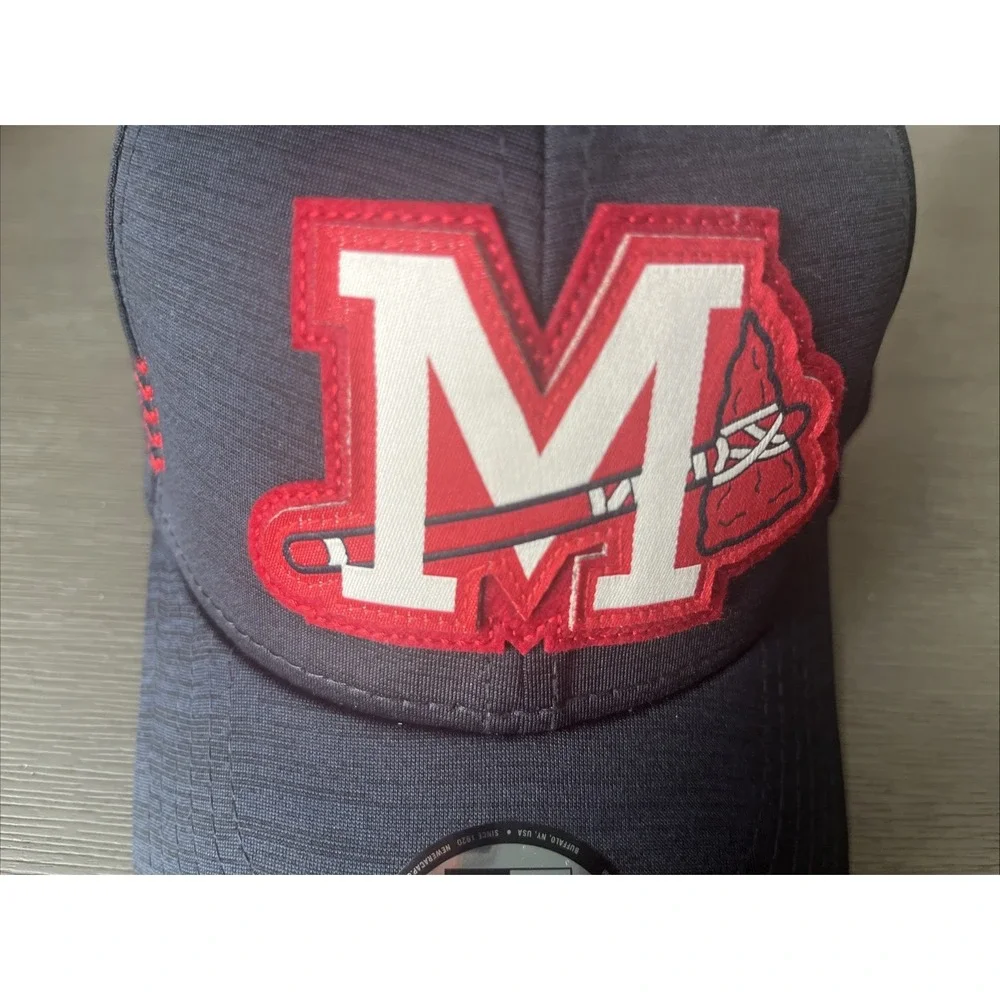 Mississippi Braves MILB NEW Era 39Thirty 2024 Flex-Fit Hat Navy Child Youth NWT